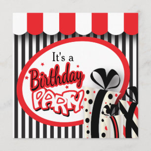 誕生日パーティーだ80誕生日 招待状