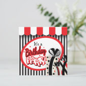 誕生日パーティーだ | 80誕生日 招待状 (スタンド正面)