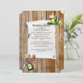 誕生日パーティーのお知らせ 招待状 (スタンド正面)