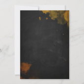 誕生日パーティーのお祝い 招待状 (裏面)