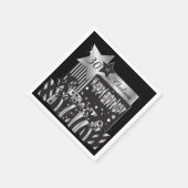 誕生日パーティーのナプキンのパーソナライズ スタンダードカクテルナプキン (角)