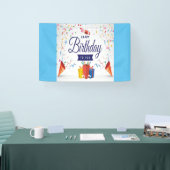 誕生日パーティーのバナー 横断幕 (トレードショー)