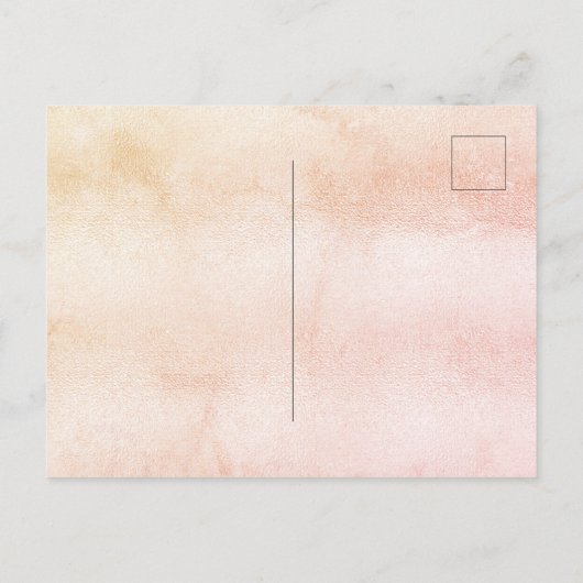 誕生日パーティーのパンパ蝶の日付を保存 案内ポストカード (裏面)