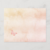 誕生日パーティーのパンパ赤面予算の保存日付 チラシ (裏面)