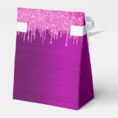 誕生日パーティーのピンクのグリッター感謝していが乾く フェイバーボックス (裏面サイド)