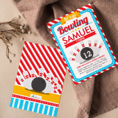 誕生日パーティーのボーリングを招待しよう 招待状