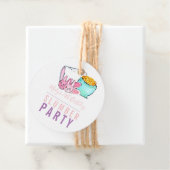 誕生日パーティーのメッセージカード フェイバータグ (インサイチュ)
