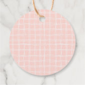 誕生日パーティーのメッセージカード フェイバータグ (裏面)