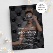 誕生日パーティーの写真 招待状