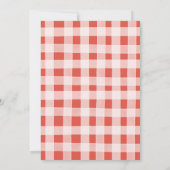 誕生日パーティーの冬のクリスマス·トラックが終わる 招待状 (裏面)