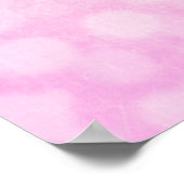 誕生日パーティーの友だちと家族このポスターに署名 ポスター (角)