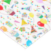 誕生日パーティーの好意 テーブルクロス (アングル)