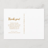 誕生日パーティーの子供たちに感謝スクリプト1枚の写真 ポストカード (裏面)