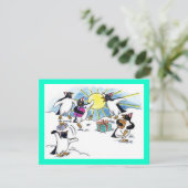 誕生日パーティーの招待に参加して下さい 招待状 (スタンド正面)