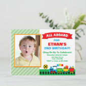 誕生日パーティーの招待を全員乗船 招待状 (スタンド正面)