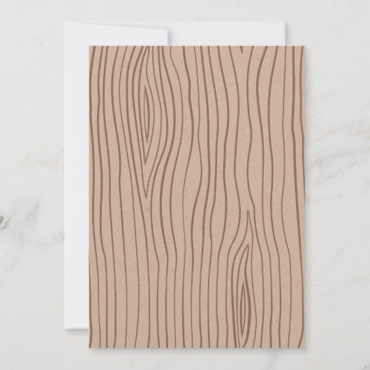 誕生日パーティーの招待を差し引く 招待状 (裏面)