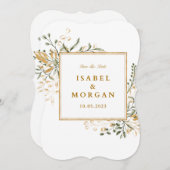 誕生日パーティーの招待カードのカスタマイズ 招待状 (正面/裏面)