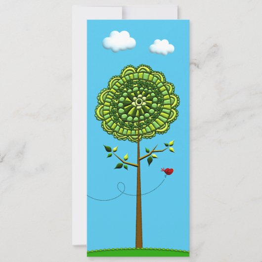 誕生日パーティーの招待テンプレート 招待状 (正面)