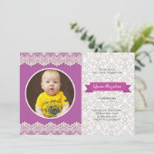 誕生日パーティーの招待テンプレート 招待状 (スタンド正面)