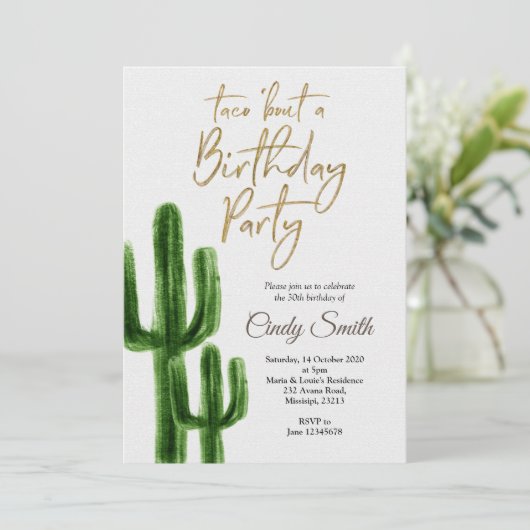 誕生日パーティーの招待会のタコ大会 招待状 (スタンド正面)