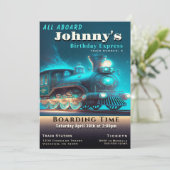 誕生日パーティーの招待状の作成 招待状 (スタンド正面)