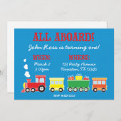 誕生日パーティーの招待状の作成 招待状 (正面/裏面)