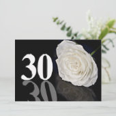 誕生日パーティーの招待状30歳 招待状 (スタンド正面)