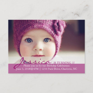 誕生日パーティーの招待状|ターニング1! 招待状