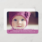 誕生日パーティーの招待状|ターニング1! 招待状 (正面/裏面)