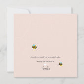 誕生日パーティーの招待状 :: 庭の花３ 招待状 (裏面)