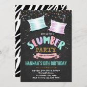 誕生日パーティーの招待状 招待状 (正面/裏面)