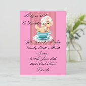 誕生日パーティーの招待状 招待状 (スタンド正面)