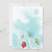 誕生日パーティーの招待状 招待状 (裏面)