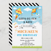 誕生日パーティーの招待状 招待状 (正面/裏面)