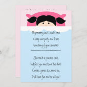 誕生日パーティーの招待状 招待状 (正面/裏面)