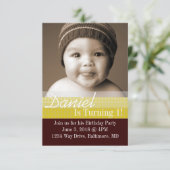 誕生日パーティーの招待状| B-Day I|dbrli 招待状 (スタンド正面)