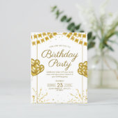 誕生日パーティーの招待 (スタンド正面)