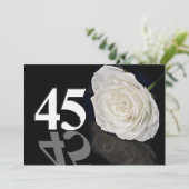 誕生日パーティーの招待45歳 招待状 (スタンド正面)