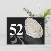 誕生日パーティーの招待52歳 招待状 (スタンド正面)