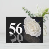 誕生日パーティーの招待56歳 招待状 (スタンド正面)