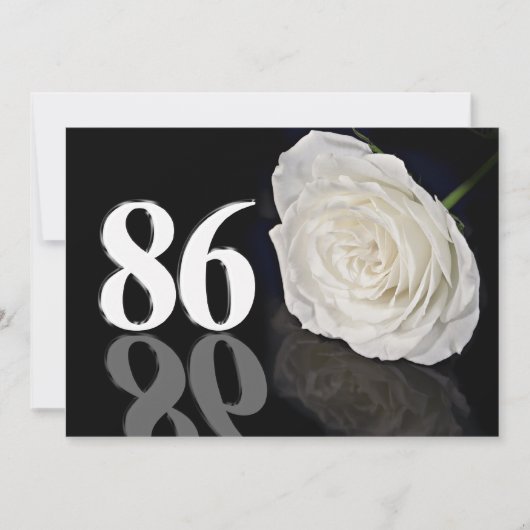 誕生日パーティーの招待861歳 招待状 (正面)