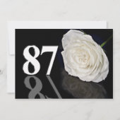 誕生日パーティーの招待87歳 招待状 (正面)