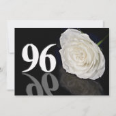 誕生日パーティーの招待96歳 招待状 (正面)