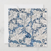 誕生日パーティーの招待:ウィリアム・モリス 招待状 (正面)