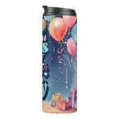 誕生日パーティーの招待 タンブラー (回転右)