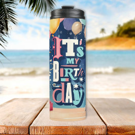 誕生日パーティーの招待 タンブラー