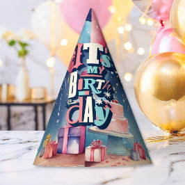 誕生日パーティーの招待 パーティーハット