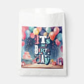 誕生日パーティーの招待 フェイバーバッグ (正面)