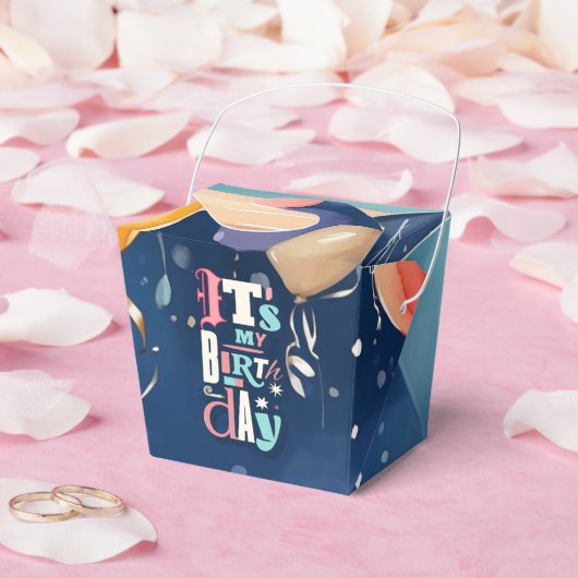 誕生日パーティーの招待 フェイバーボックス (ウェディング)