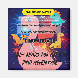 誕生日パーティーの招待 – マグネット